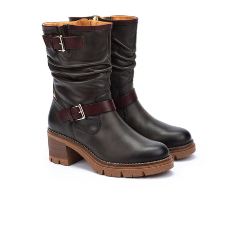 Pikolinos Soria W0B-8534C1 Mid Boot (Women) - Forest Boots - Casual - Mid - The Heel Shoe Fitters