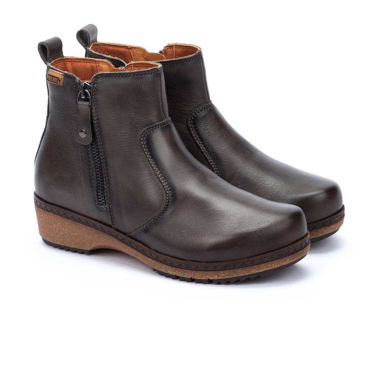 Pikolinos Granada W0W-8988 Ankle Boot (Women) - Lead Boots - Casual - Mid - The Heel Shoe Fitters