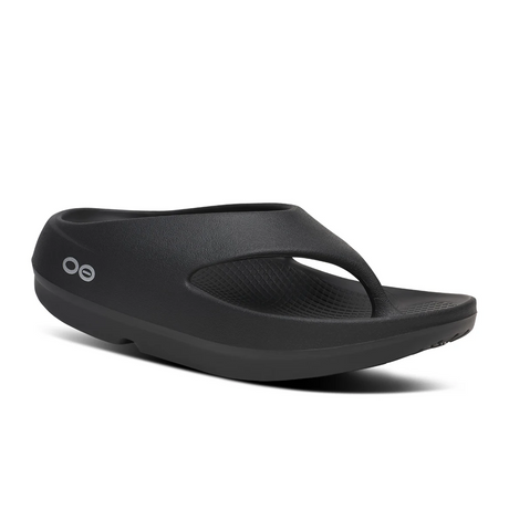 Oofos OOriginal+ Sandal (Unisex) - Black Sandal - Thong - The Heel Shoe Fitters
