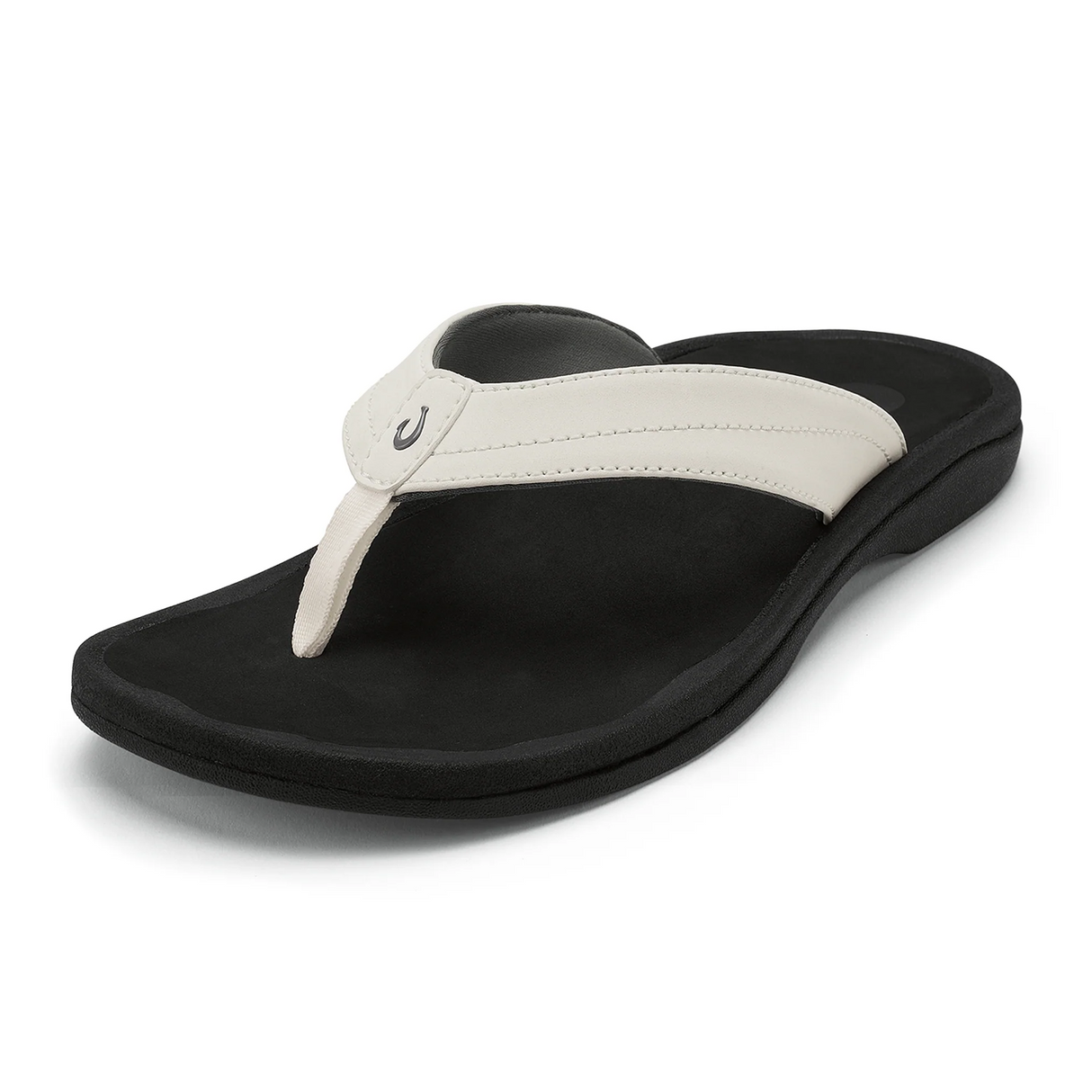 OluKai 'Ohana Sandal (Women) - White/Black