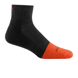 Darn Tough Steely Midweight Quarter Sock with Full Cushion Toe Box (Men) - Graphite Accessories - Socks - Performance - The Heel Shoe Fitters
