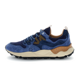 Flower Mountain Yamano 3 Sneaker (Men) - Navy/Blue/Brown