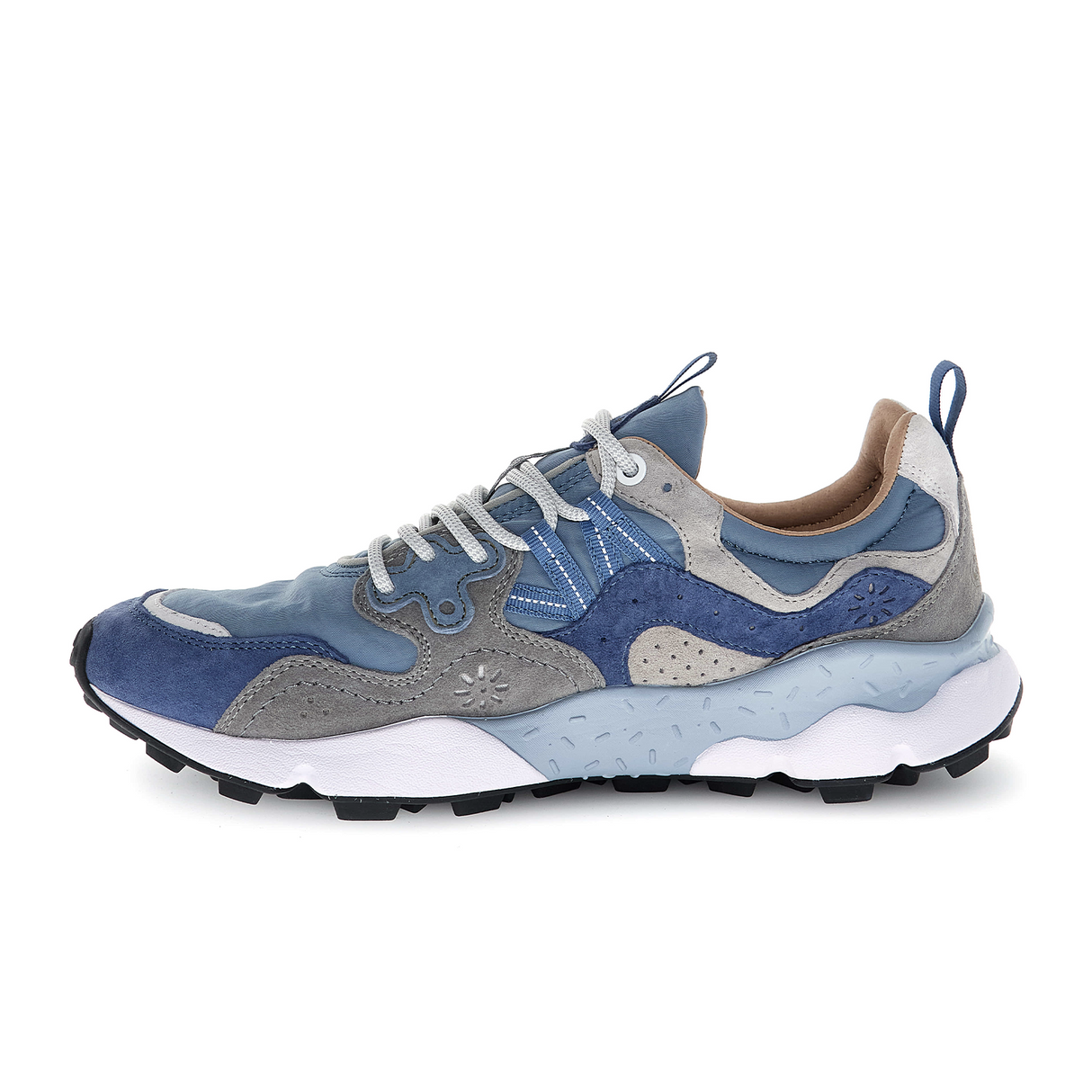 Flower Mountain Yamano 3 Sneaker (Men) - Navy/Blue/Light Grey