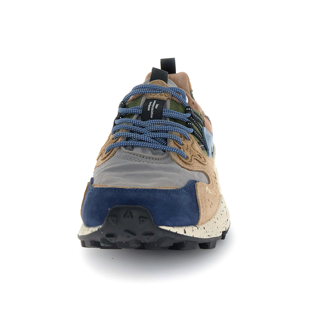 Flower Mountain Yamano 3 Sneaker (Men) - Navy/Light Brown/Grey