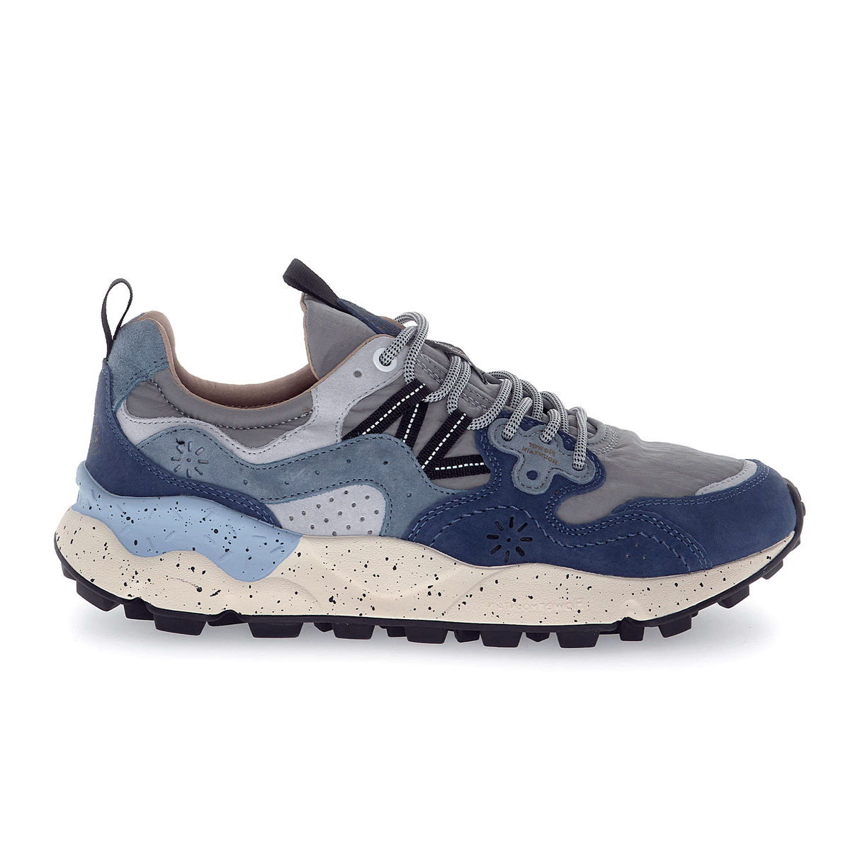 Flower Mountain Yamano 3 Sneaker (Men) - Light Blue/Deep Petrol/Stone Athletic - Casual - Lace Up - The Heel Shoe Fitters