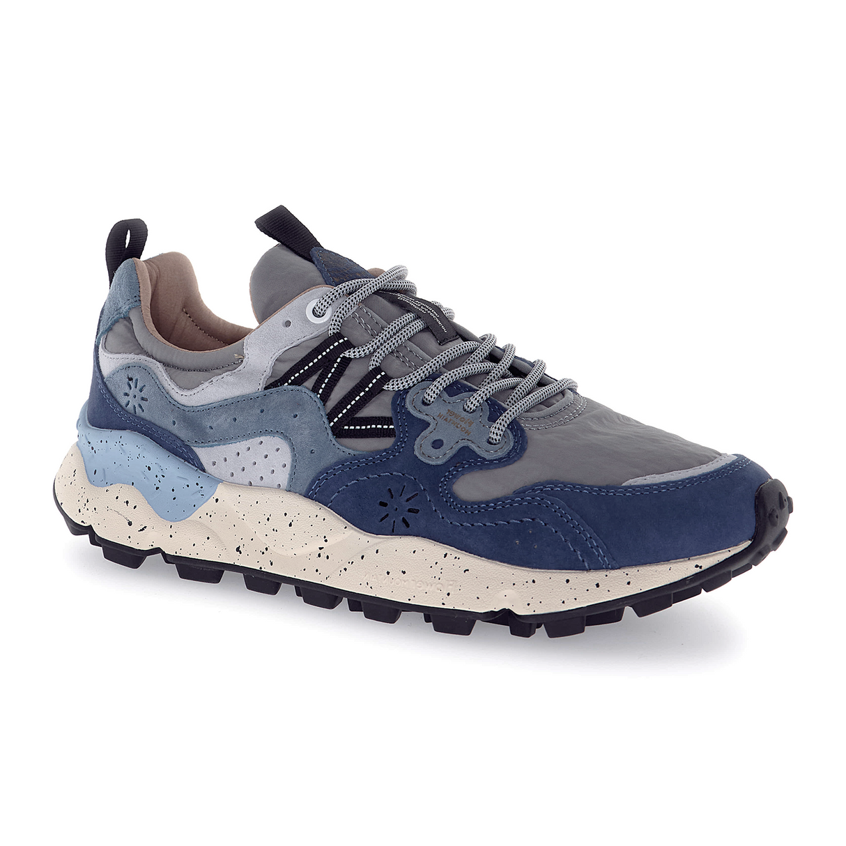 Flower Mountain Yamano 3 Sneaker (Men) - Light Blue/Deep Petrol/Stone Athletic - Casual - Lace Up - The Heel Shoe Fitters