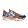 Flower Mountain Yamano 3 Sneaker (Men) - Brown/Deep Petrol/Light Blue Athletic - Casual - Lace Up - The Heel Shoe Fitters