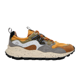Flower Mountain Yamano 3 Sneaker (Men) - Warm Brown/Mustard Athletic - Casual - Lace Up - The Heel Shoe Fitters