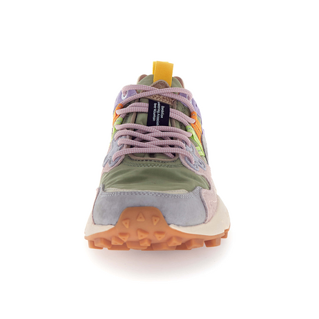 Flower Mountain Yamano 3 Sneaker (Women) - Light Grey/Militare/Cipria Athletic - Casual - Lace Up - The Heel Shoe Fitters