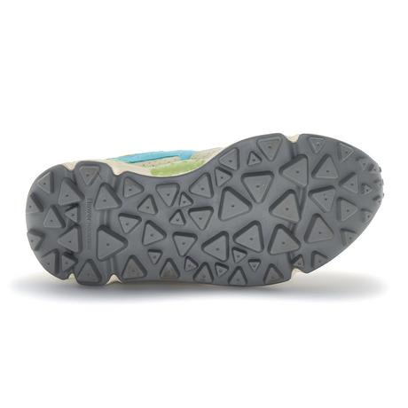 Flower Mountain Yamano 3 Sneaker (Women) - Cream/Milk/Light Blue Athletic - Casual - Lace Up - The Heel Shoe Fitters