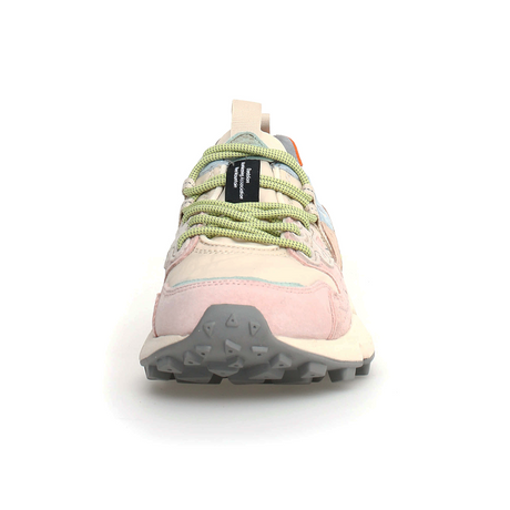 Flower Mountain Yamano 3 Sneaker (Women) - Pink/Beige Athletic - Casual - Lace Up - The Heel Shoe Fitters