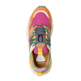 Flower Mountain Yamano 3 Sneaker (Women) - Orange/Fuchsia Athletic - Casual - Lace Up - The Heel Shoe Fitters