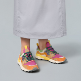 Flower Mountain Yamano 3 Sneaker (Women) - Orange/Fuchsia Athletic - Casual - Lace Up - The Heel Shoe Fitters