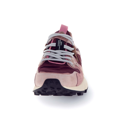 Flower Mountain Yamano 3 Sneaker (Women) - Light Rose/Pink/Brown Athletic - Casual - Lace Up - The Heel Shoe Fitters