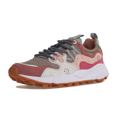 Flower Mountain Yamano 3 Sneaker (Women) - Cipria/Multi Athletic - Casual - Lace Up - The Heel Shoe Fitters