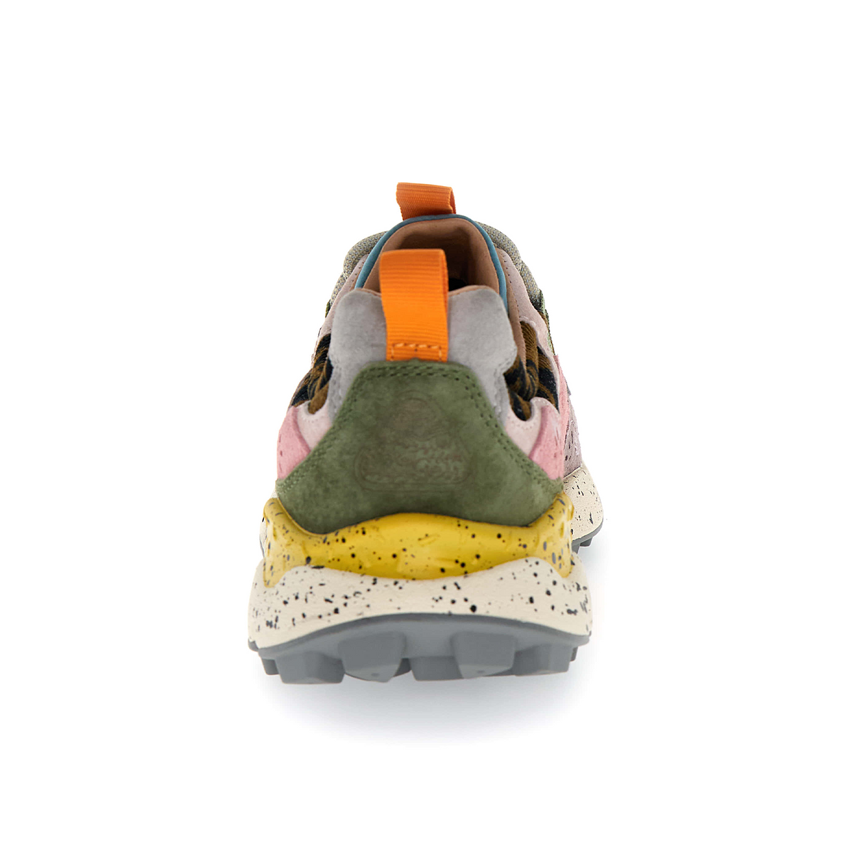Flower Mountain Yamano 3 Sneaker (Women) - Leo Light Mustard/Grey/Cipria Athletic - Casual - Lace Up - The Heel Shoe Fitters