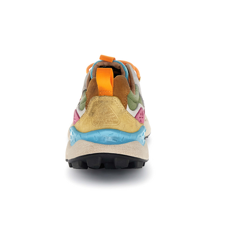 Flower Mountain Yamano 3 Sneaker (Women) - Brown/Chestnut/Fuchsia Athletic - Casual - Lace Up - The Heel Shoe Fitters