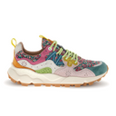 Flower Mountain Yamano 3 Sneaker (Women) - Flower Petrol/Cipria/Fuchsia
