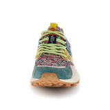Flower Mountain Yamano 3 Sneaker (Women) - Flower Petrol/Cipria/Fuchsia
