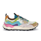 Flower Mountain Yamano 3 Sneaker (Unisex) - Sand/Light Pink/Water Athletic - Casual - Lace Up - The Heel Shoe Fitters