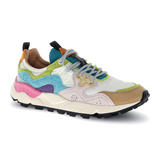 Flower Mountain Yamano 3 Sneaker (Unisex) - Sand/Light Pink/Water Athletic - Casual - Lace Up - The Heel Shoe Fitters