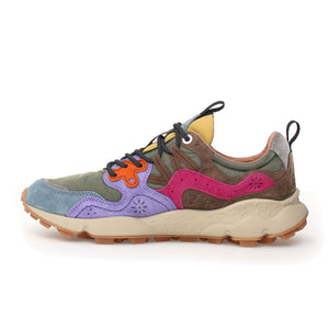 Flower Mountain Yamano 3 Sneaker (Women) - Kaki/Lilac Dress-Casual - Sneakers - The Heel Shoe Fitters