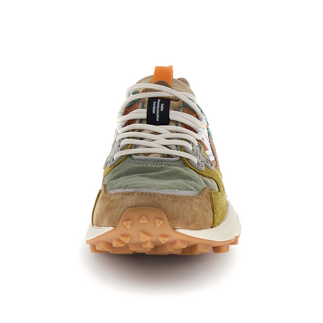 Flower Mountain Yamano 3 Sneaker (Unisex) - Light Brown/Taupe/Ocher Athletic - Casual - Lace Up - The Heel Shoe Fitters
