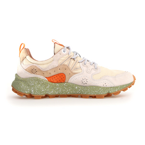 Flower Mountain Yamano 3 Sneaker (Unisex) - Milk/Beige Athletic - Casual - Lace Up - The Heel Shoe Fitters