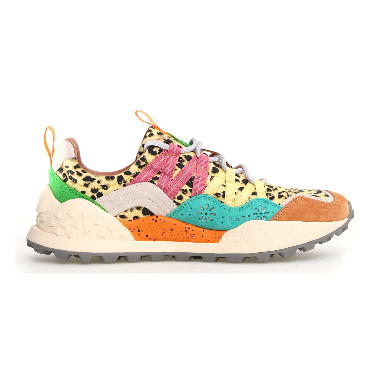 Flower Mountain Washi Sneaker (Women) - Pink/Multi