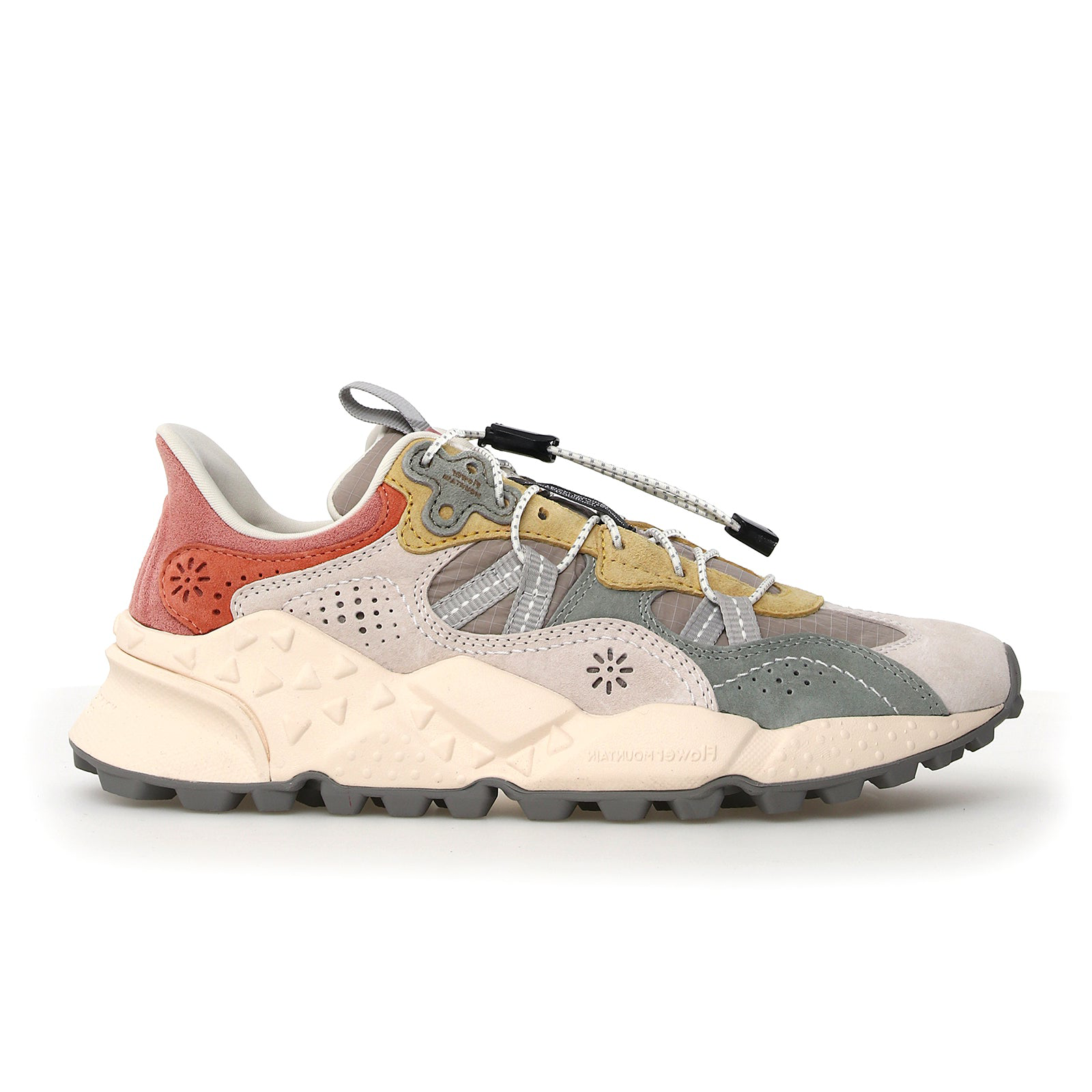 Flower Mountain Tiger Hill Sneaker (Women) - Milk/Light Green