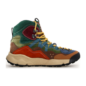 Flower Mountain Bankei Sneaker (Unisex) - Beige/Sky/Military Athletic - Casual - Lace Up - The Heel Shoe Fitters