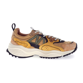 Flower Mountain Solin Sneaker (Unisex) - Orange/Zucca/Grey Athletic - Casual - Lace Up - The Heel Shoe Fitters