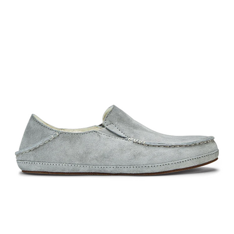 OluKai Nohea Slipper (Women) - Pale Grey/Pale Grey Dress-Casual - Slippers - The Heel Shoe Fitters