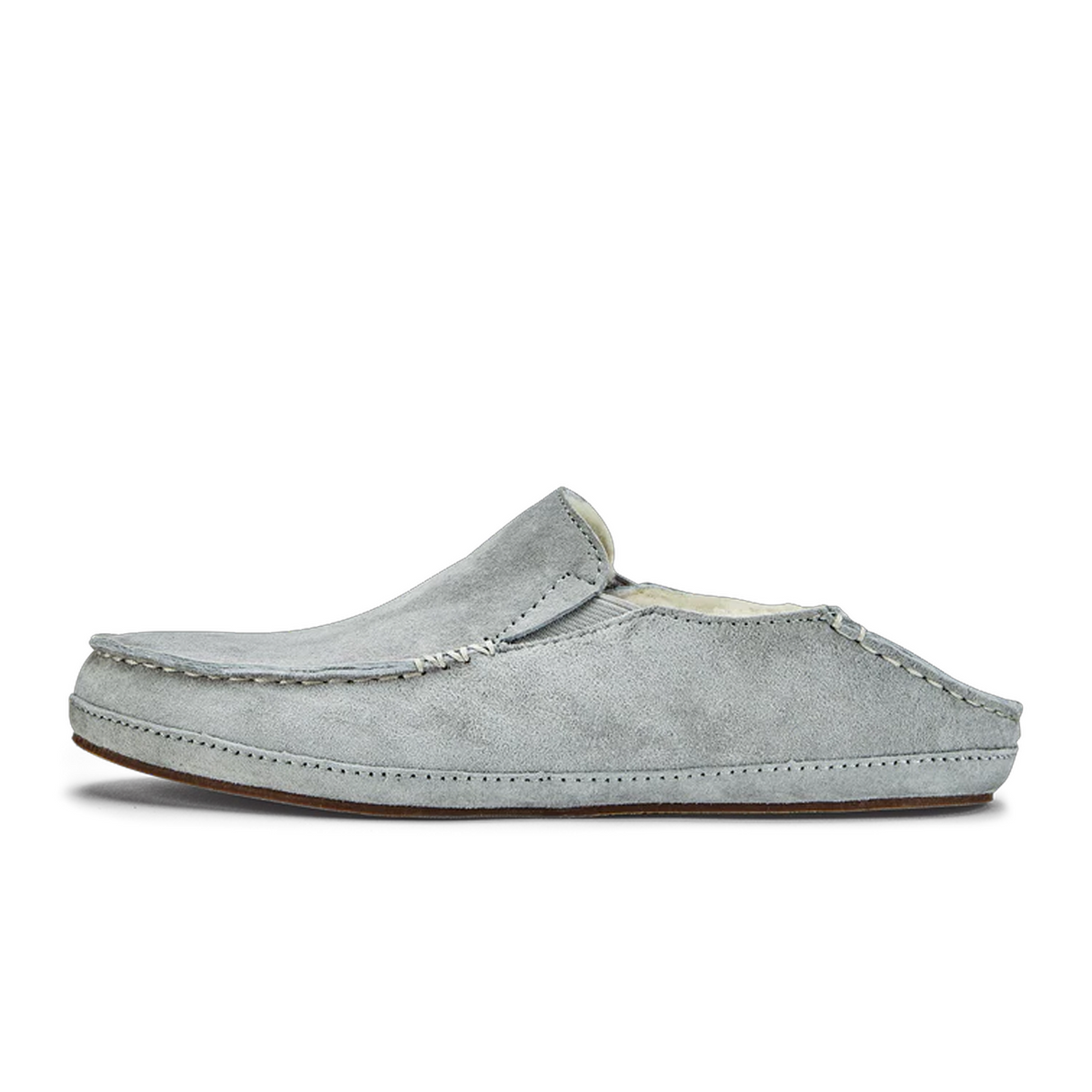 OluKai Nohea Slipper (Women) - Pale Grey/Pale Grey Dress-Casual - Slippers - The Heel Shoe Fitters