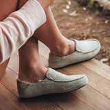 OluKai Nohea Slipper (Women) - Pale Grey/Pale Grey Dress-Casual - Slippers - The Heel Shoe Fitters