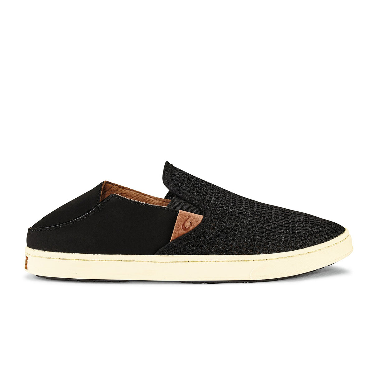 OluKai Pehuea Slip On (Women) - Black/Black Athletic - Casual - Slip On - The Heel Shoe Fitters