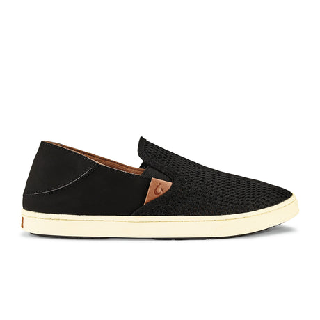 OluKai Pehuea Slip On (Women) - Black/Black Athletic - Casual - Slip On - The Heel Shoe Fitters