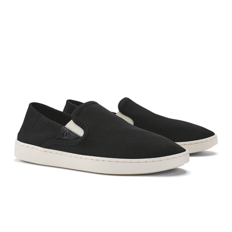 OluKai Pehuea Slip On (Women) - Black/Black Athletic - Casual - Slip On - The Heel Shoe Fitters