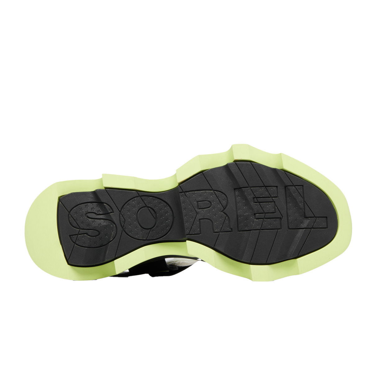 Sorel Kinetic Impact Y-Strap High Sandal (Women) - Black/Jet Sandals - Heel/Wedge - The Heel Shoe Fitters