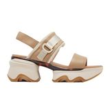 Sorel Kinetic Impact Slingback Heeled Sandal (Women) - Honest Beige/Honey White Sandals - Heel/Wedge - The Heel Shoe Fitters