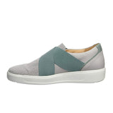 Ganter Heidi 5 Slip On Sneaker (Women) - Grey/Salvia Dress-Casual - Sneakers - The Heel Shoe Fitters