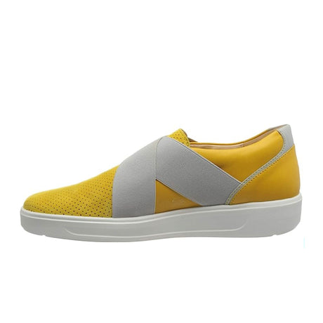 Ganter Heidi 5 Slip On Sneaker (Women) - Limone/Grey Dress-Casual - Sneakers - The Heel Shoe Fitters
