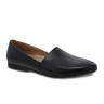 Dansko Larisa Slip On Loafer (Women) - Black Milled Nappa Dress-Casual - Flat - The Heel Shoe Fitters