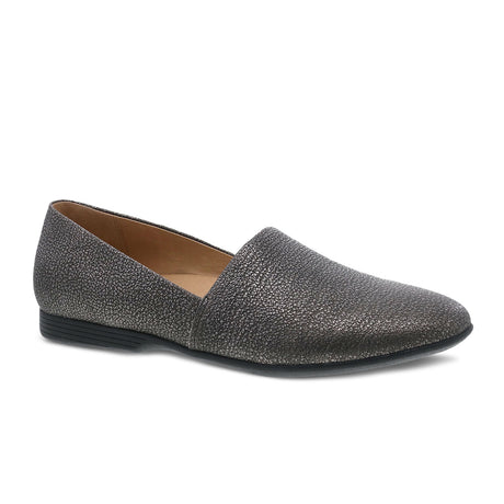 Dansko Larisa Slip On Loafer (Women) - Pewter Metallic Dress-Casual - Loafers - The Heel Shoe Fitters