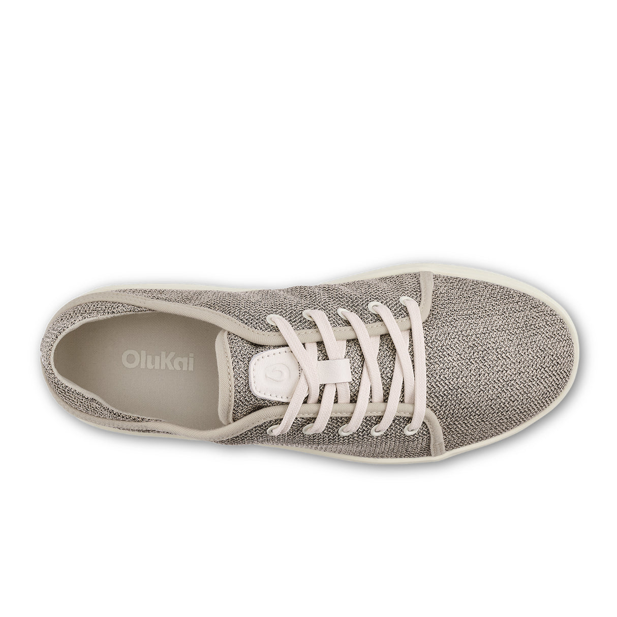 OluKai Pehuea Li Sneaker (Women) - Tapa/White Sand Athletic - Casual - Lace Up - The Heel Shoe Fitters