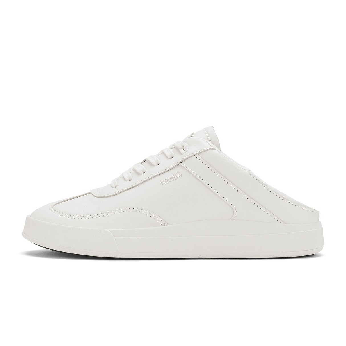 Olukai Pehuea Li 'lli Sneaker (Women) - Bright White Athletic - Casual - Lace Up - The Heel Shoe Fitters