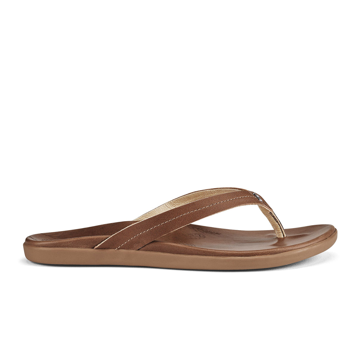 OluKai Honu Sandal (Women) - Tan/Tan Sandals - Thong - The Heel Shoe Fitters