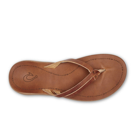 OluKai Kapehe Luana Thong Sandal (Women) - Sahara/Sahara Sandals - Thong - The Heel Shoe Fitters