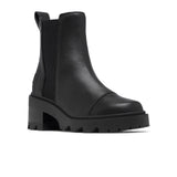 Sorel Joan Now Chelsea Boot (Women) - Black/Black Boots - Casual - Mid - The Heel Shoe Fitters