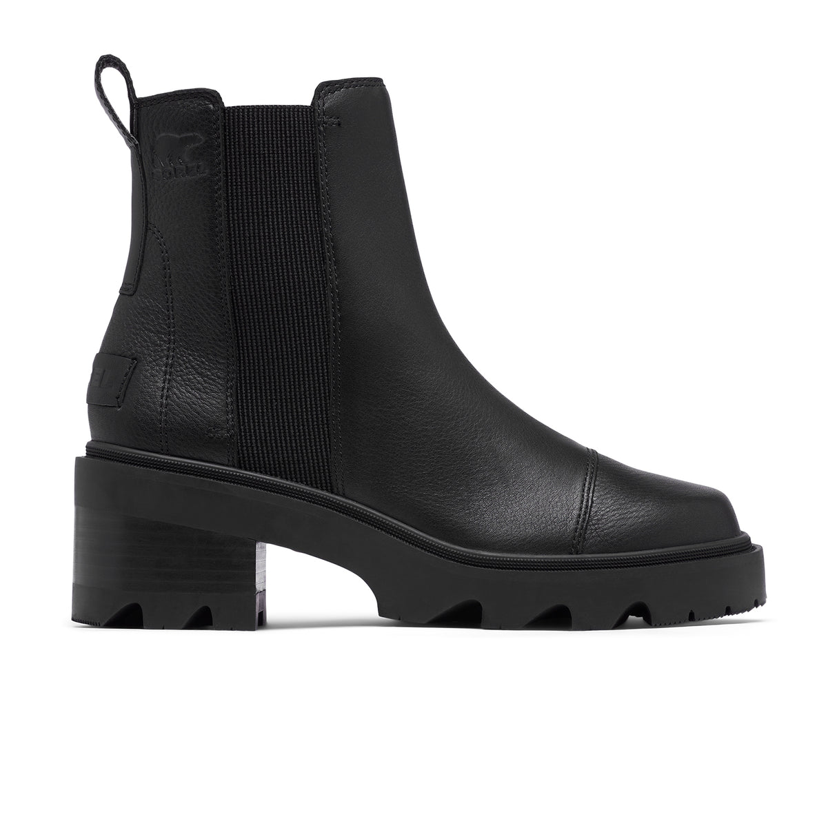 Sorel Joan Now Chelsea Boot (Women) - Black/Black Boots - Casual - Mid - The Heel Shoe Fitters